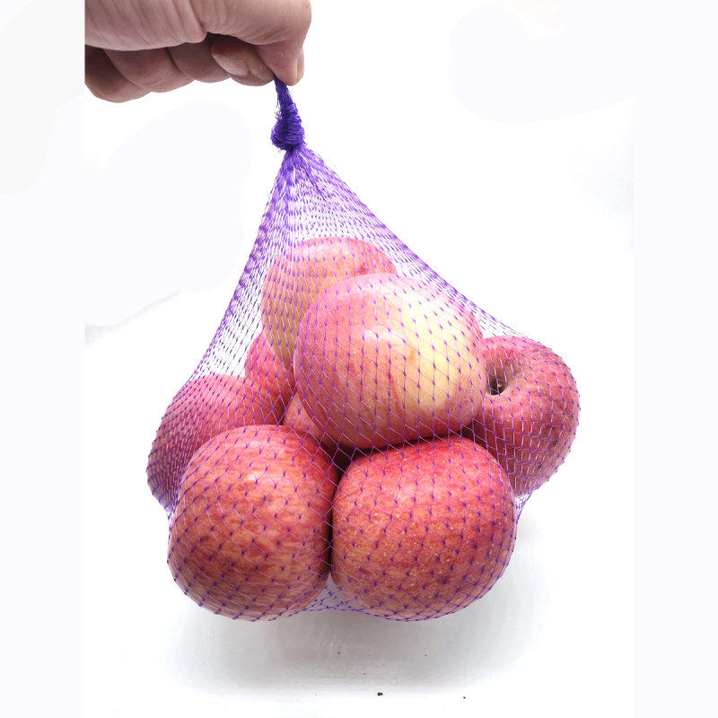 Kunststoff-PE-Mesh-Bodenbeutel-Verpackungsnetz für Gemüse- und Obst-/Lebensmittelverpackungs-Mesh-/Netzbeutel