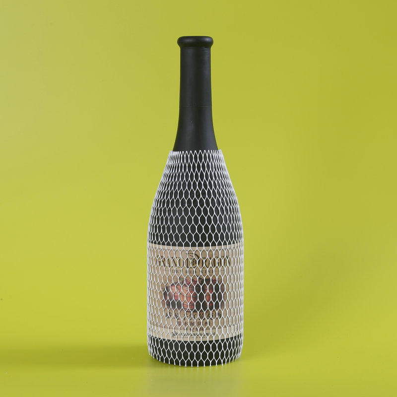 PE-Schutzhüllennetz für Glasweinflaschen