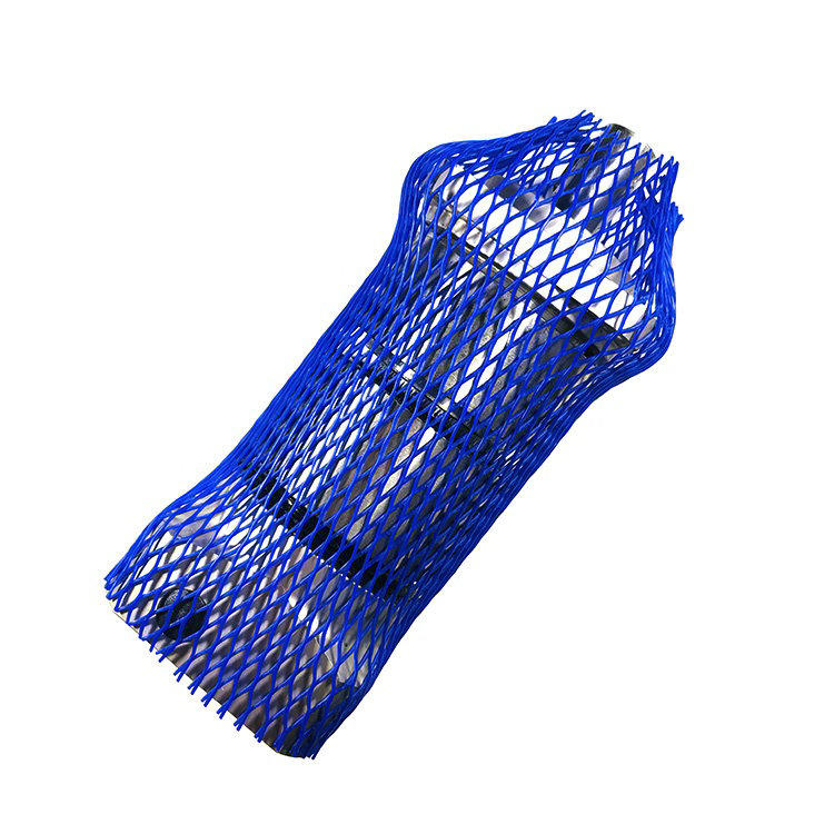 Blaues starres Netz mit Netzhülsen aus Kunststoff für Auto-Kurbelwellen – Schutznetz für Hardware-Verpackung, Rollen