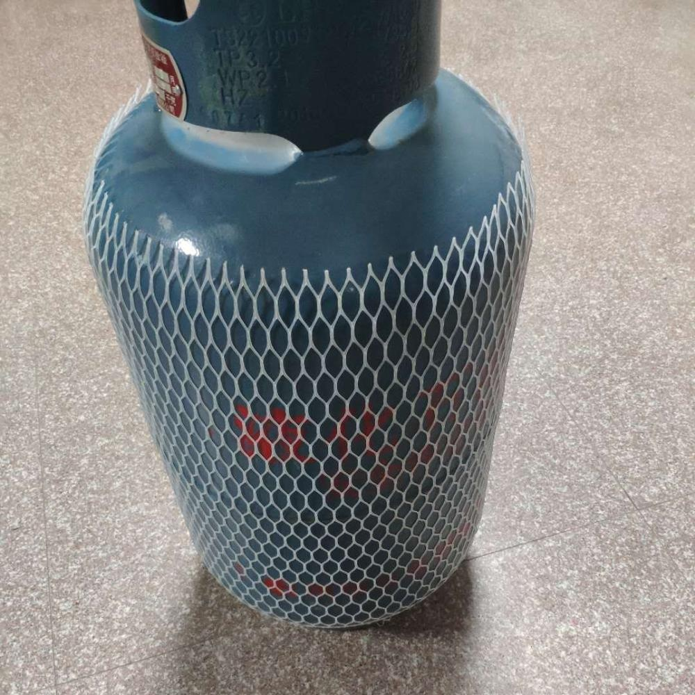 Schutznetzhülle aus hochdichtem Polyethylen für Gasflaschen mit UV-Beständigkeit