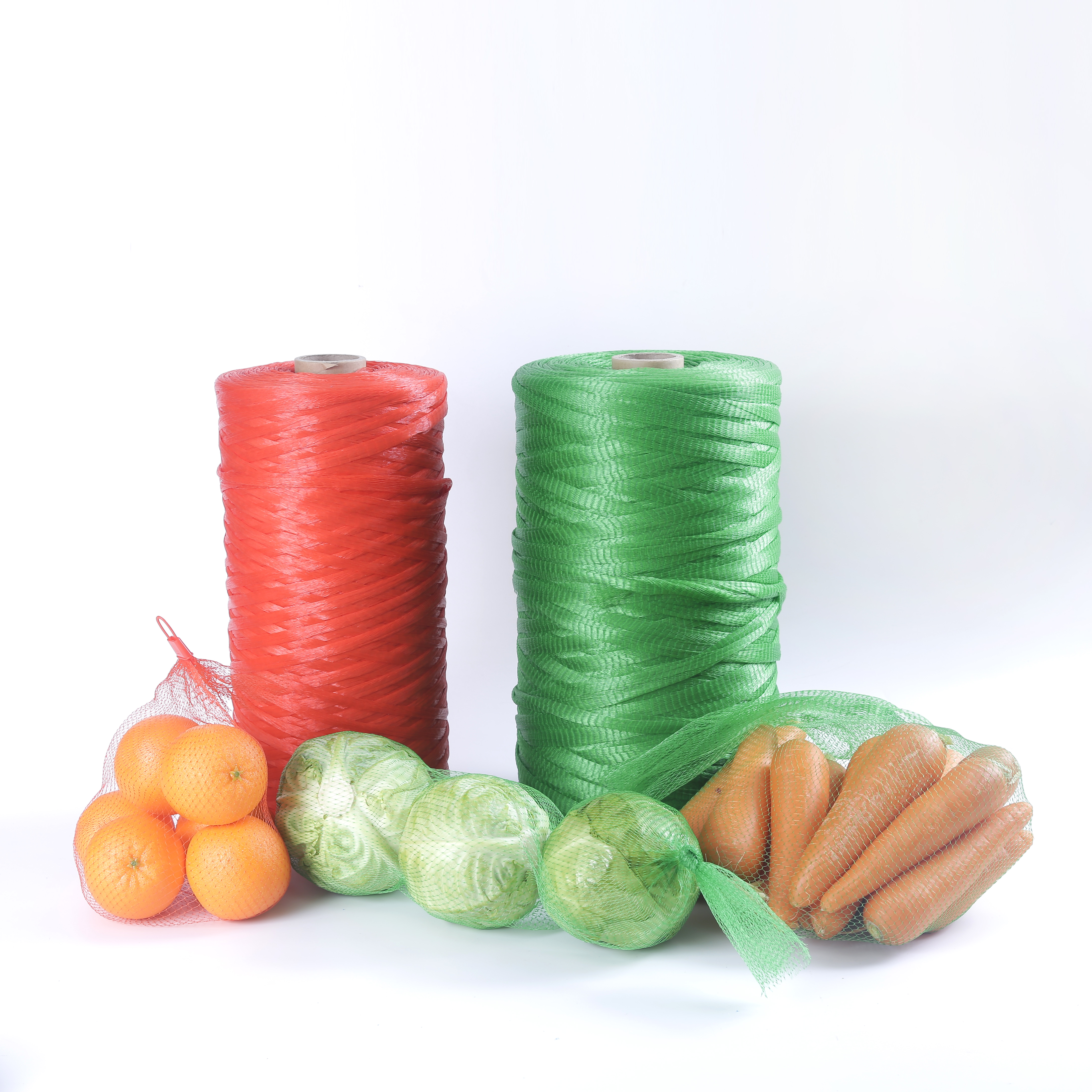 PP-Kunststoff-Rohrnetzbeutel, Obst-Verpackungsnetz, Kunststoff-Schutznetz