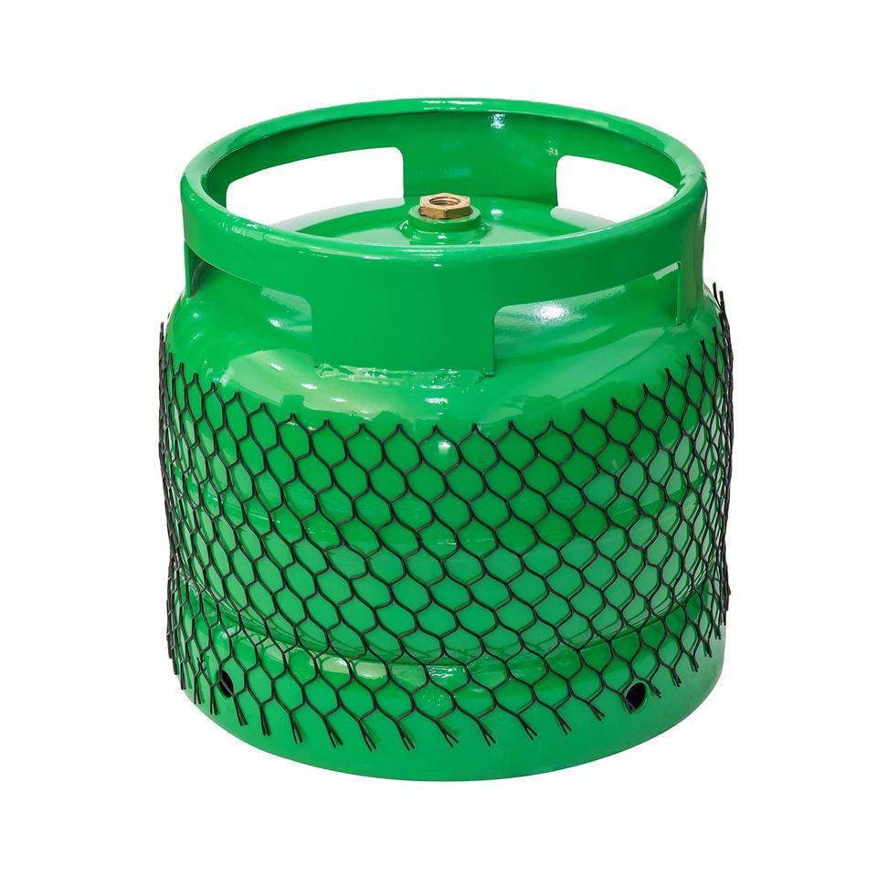 Zylindrische Gasflaschen-Netzabdeckung aus Kunststoff