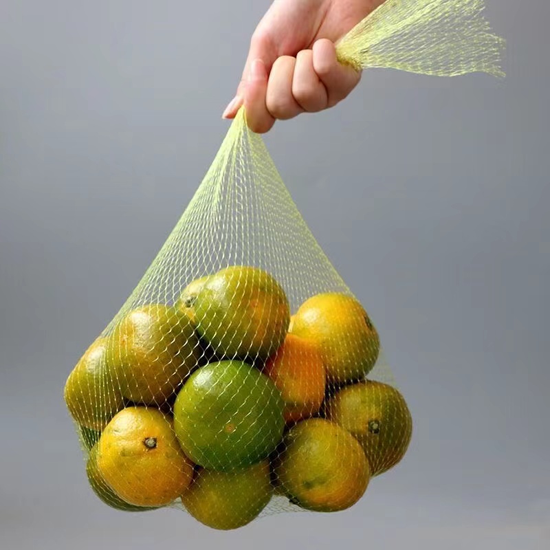 Kunststoff-Netzbeutel für frische Gemüseverpackungen, Raschelnetz, Kartoffelbeutel